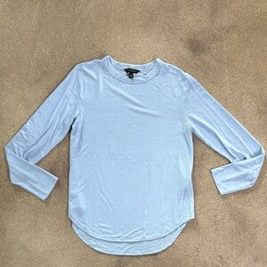 Banana Republic Light Blue Long Sleeve Top